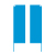 Rectangle flag icon