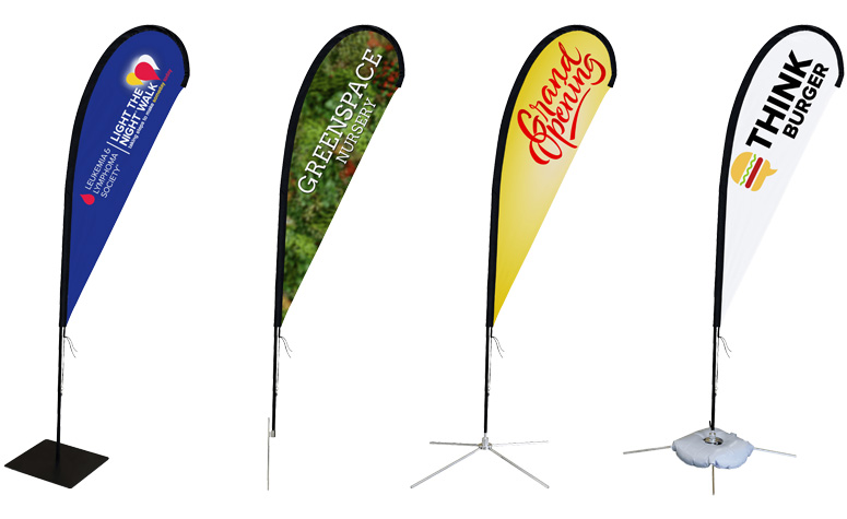 Teardrop Flag Banner
