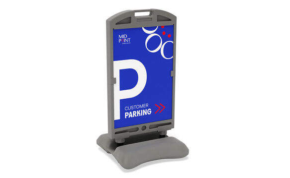 Wind Resistant Sign