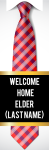 LDS Missionary Tall Tie Banner